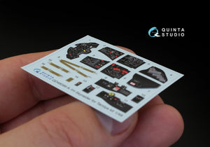 Quinta Studio QD48099 A-1H 3D-Printed &amp;amp; colored Interior on decal paper (for Tamiya kit) 1/48 – immagine 5