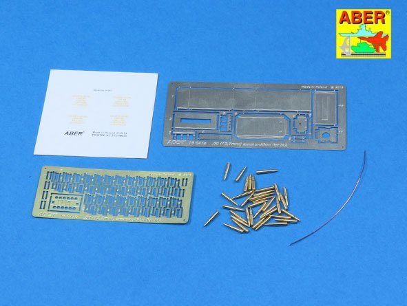 Aber 16047 50 cal. Ammunition with M2A1 box set for US M2 Machine Gun 1/16 – obrázek 2