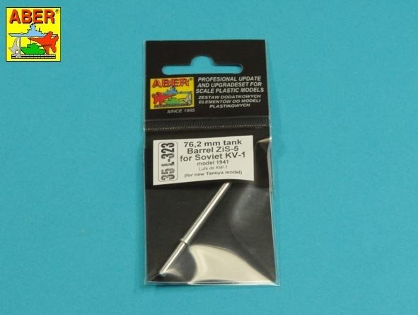 Aber 35L-323 76.2mm ZiS-5 barrel for Soviet KV-1 Heavy Tank 1/35 – image 6