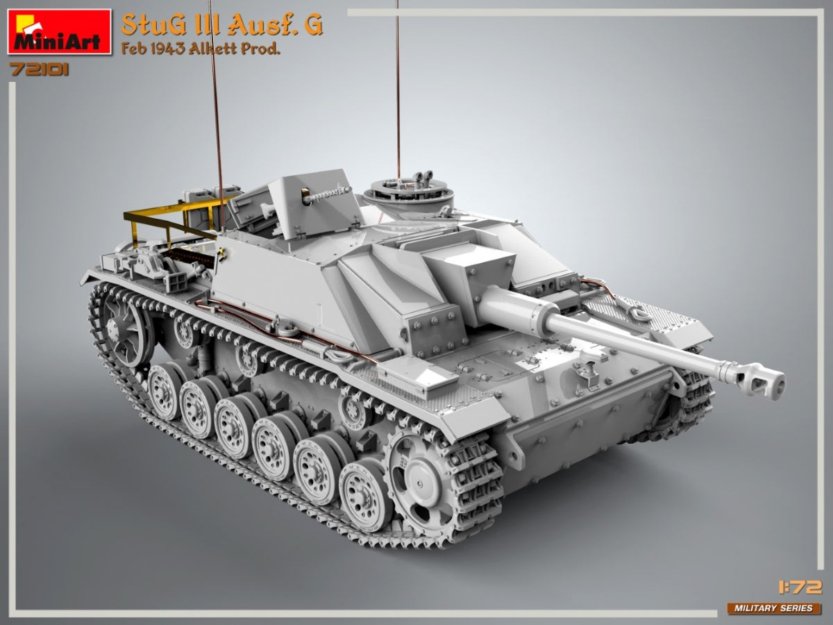 MiniArt 72101 StuG III Ausf. G Feb 1943 Prod. 1/72 – Bild 5