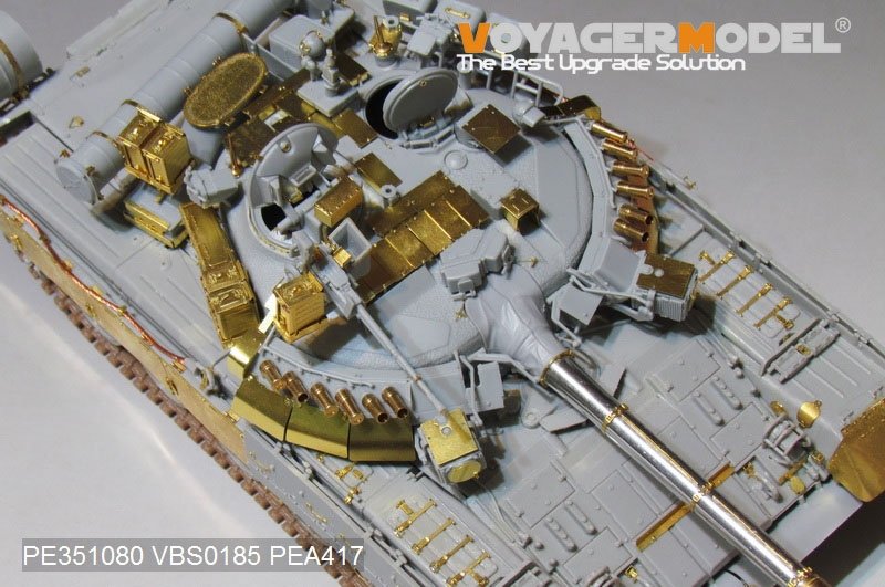 Voyager Model PE351080 Modern Russian T-80UK Main Battle Tank (smoke discharger include) For TRUMPER 09578 1/35 – image 6