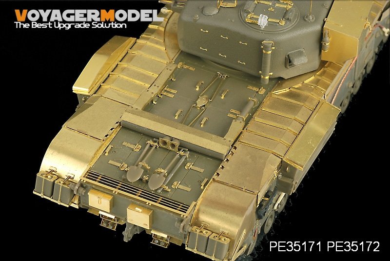 Voyager Model PE35172 WWII British Churchill Mk.III Infantry Tank Fenders for AFV CLUB 35153 1/35 – zdjęcie 3
