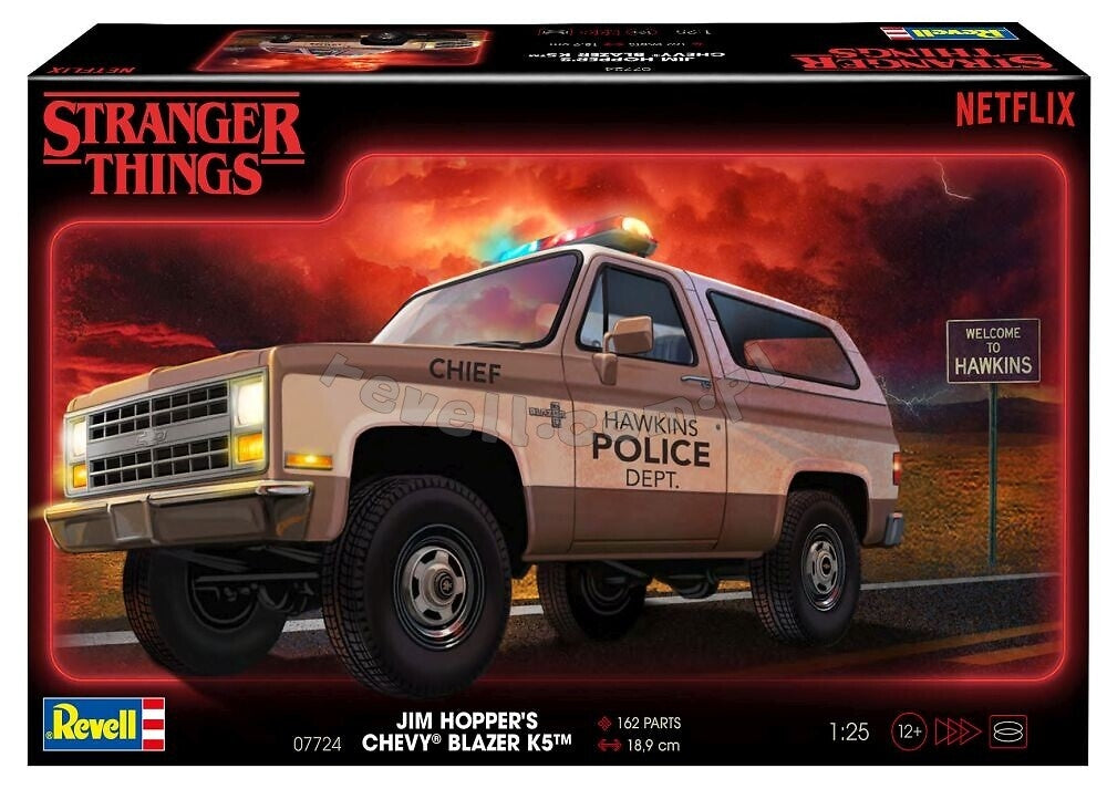 Revell 07724 Chevrolet K5 Blazer (1985) - Stranger Things 1/25 – Bild 2