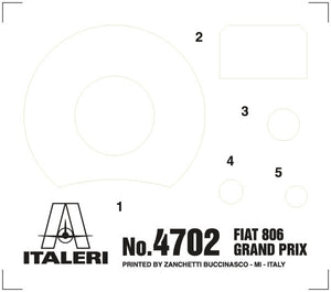 Italeri 4702 FIAT 806 GRAND PRIX 1/12 – image 25
