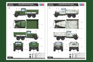 Hobby Boss 83837 Soviet GAZ-AAA Cargo Truck – Bild 3