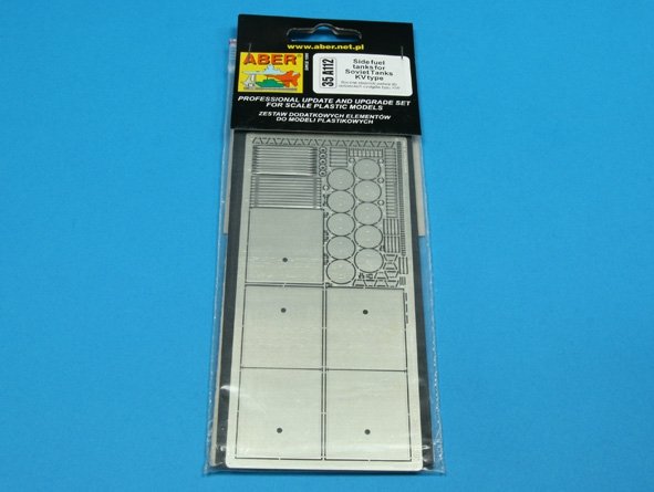 Aber 35A112 Side fuel tanks for soviet tanks KV type 1/35 – Bild 3