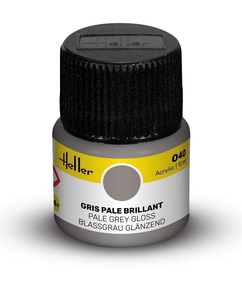 Heller 9040 040 Pale Gray - Gloss 12ml
