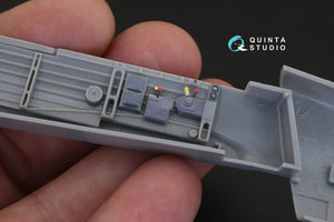 Quinta Studio QD48092 Ju 87D/G 3D-Printed &amp;amp; colored Interior on decal paper (for Hasegawa kit) 1/48 – image 8