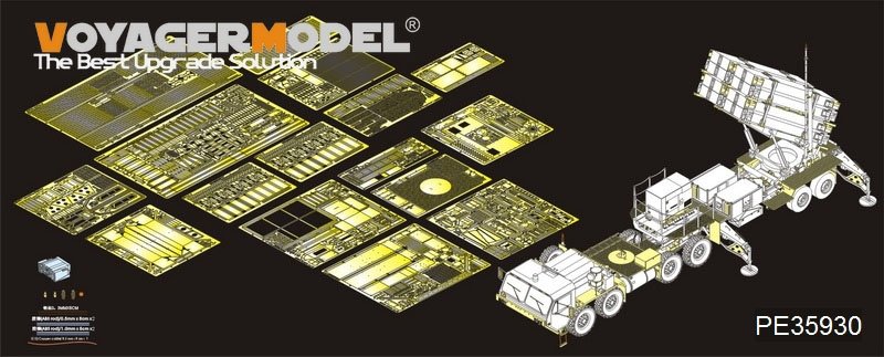 Voyager Model PE35930 Modern US M983 w/MIM-104F Patriot SAM System PAC-3 Basic For TRUMPETER 01037 1/35