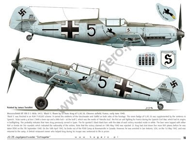 Kagero 97006 JG 26 Jagdeschwader &amp;quot;Schlagater&amp;quot;(decals) EN – image 4