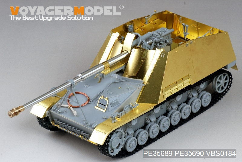 Voyager Model PE35690 WWII German Sd.Kfz.164 Nashorn Amour Plate/Fenders For DRAGON 6387 / 6165 / 6166 / 6314 1/35 – Bild 3