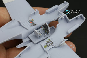 Quinta Studio QD72133 P-40B 3D-Printed colored Interior on decal paper (Airfix) 1/72 – immagine 9