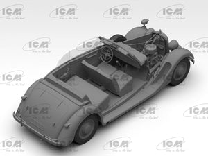 ICM 35542 Typ 320 (W142) Soft Top WWII German staff car 1/35 – Bild 3