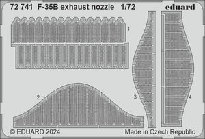 Eduard BIG72184 F-35B detail set Tamiya 1/72 – obrázek 4
