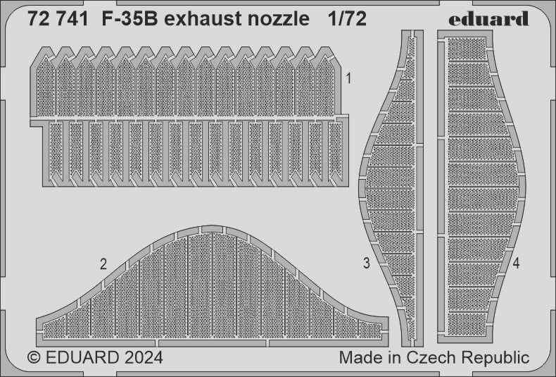 Eduard BIG72184 F-35B detail set Tamiya 1/72 – obrázek 4
