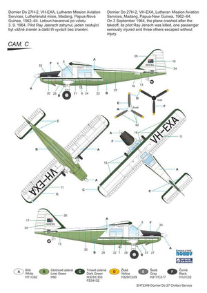 Special Hobby 72349 Dornier Do 27 &amp;quot;Civilian Service&amp;quot; 1/72 – immagine 4