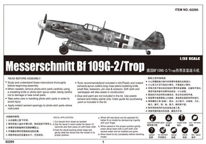 Trumpeter 02295 Messerschmitt Bf 109G-2/Trop 1/32 – obrázek 2