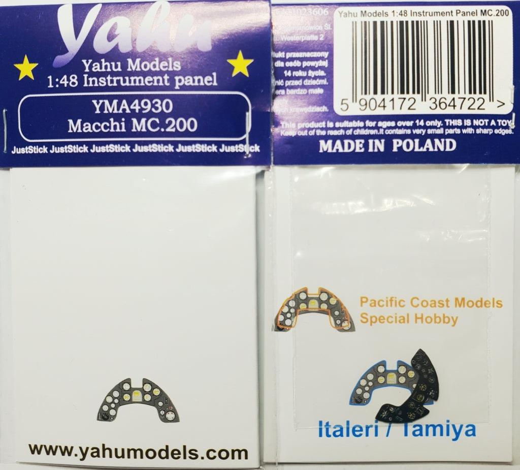 Yahu YMA4930 MC.200 (Italeri) 1/48