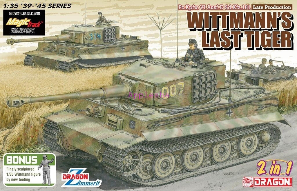Dragon 6800 Wittmann's Last Tiger 1/35