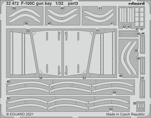 Eduard BIG33137 F-100C PART II TRUMPETER 1/32 – image 5