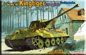 Dragon 6209 Sd.Kfz.182 Kingtiger Henschel Turret Last Production 1/35
