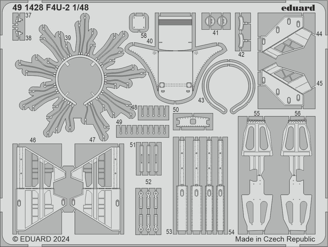 Eduard 491428 F4U-2 MAGIC FACTORY 1/48 – zdjęcie 2