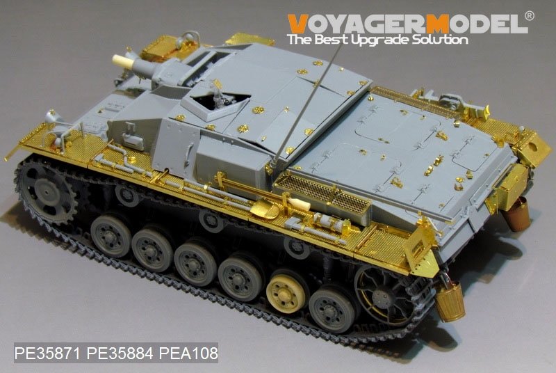 Voyager Model PE35871 WWII German StuG.III Ausf.C/D Basic for DRAGON 1/35 – image 3
