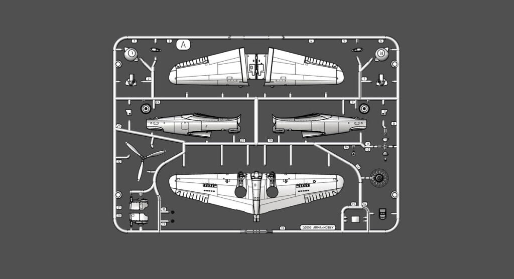 Arma Hobby 70080 Curtiss H-75 A1/A2 1/72 – image 9