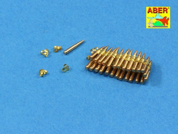 Aber 16047 50 cal. Ammunition with M2A1 box set for US M2 Machine Gun 1/16 – obrázek 3