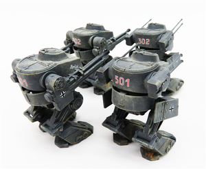 Modelcollect UA72195 Fist of War German WWII Blf-100A light fighting Mech 1/72 – image 5