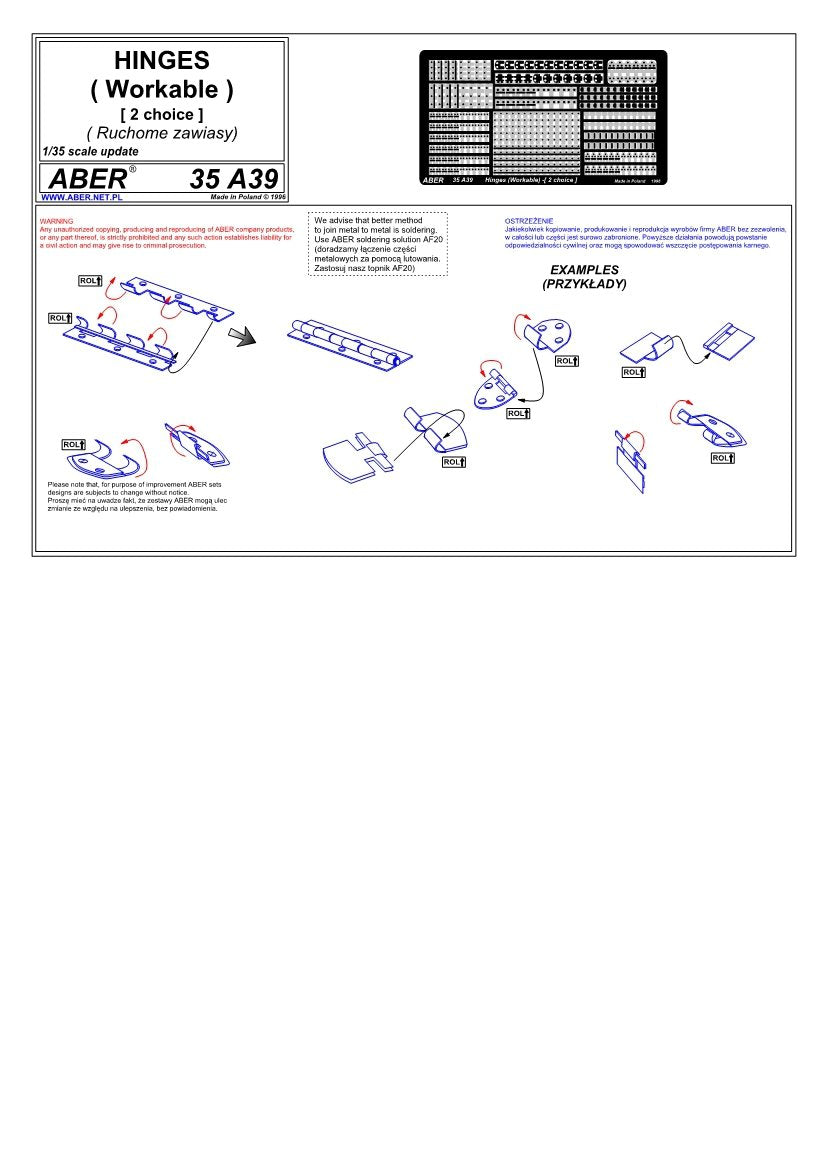 Aber 35A039 Hinges (selection II) (1/35) – Bild 4