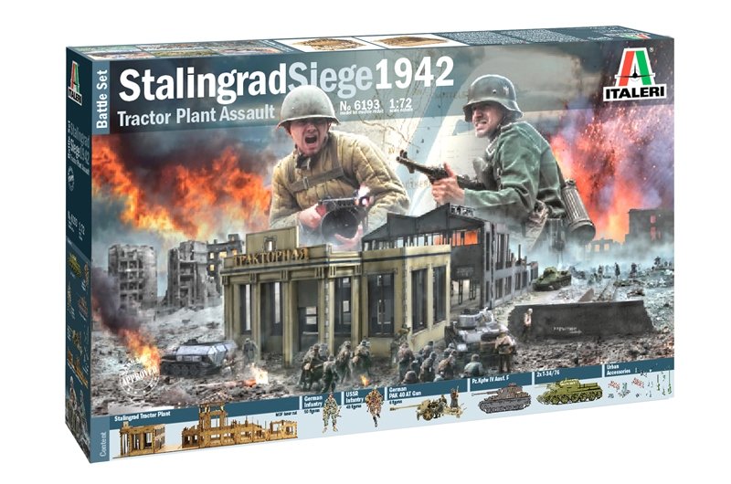 Italeri 6193 STALINGRAD SIEGE 1942 - BATTLE SET 1/72 – Bild 2