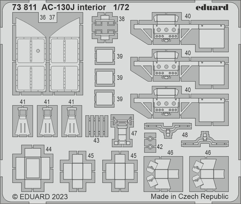 Eduard BIG72178 AC-130J PART I ZVEZDA 1/72 – immagine 2