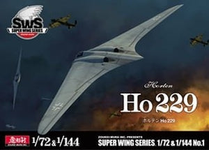 Zoukei-Mura SWS7201 Ho 229 Horten 1/72 &amp;amp; 1/144