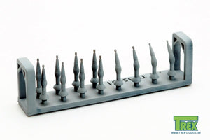 T-Rex Studio TR35051 Antenna Mount Set for Modern US AFV 1/35 – Bild 2