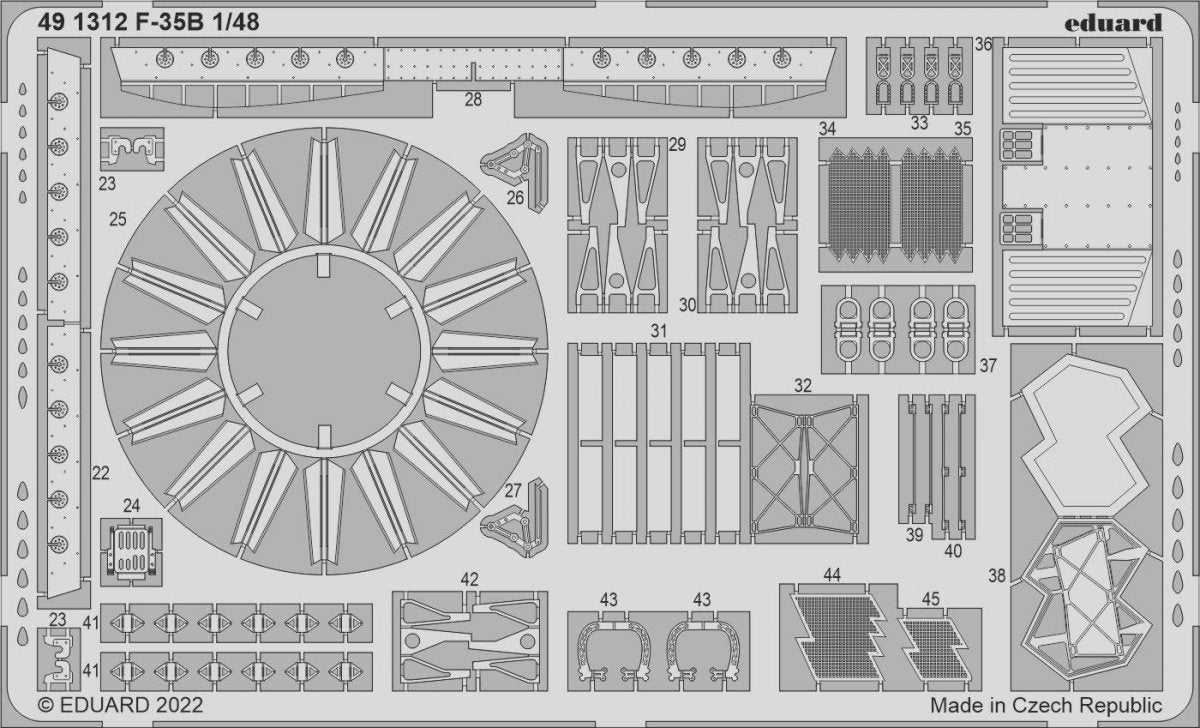 Eduard 491312 F-35B ITALERI 1/48 – Bild 2