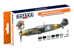 Hataka HTK-CS118 Force aérienne finlandaise (Seconde Guerre mondiale) Vol. 2 6x17ml