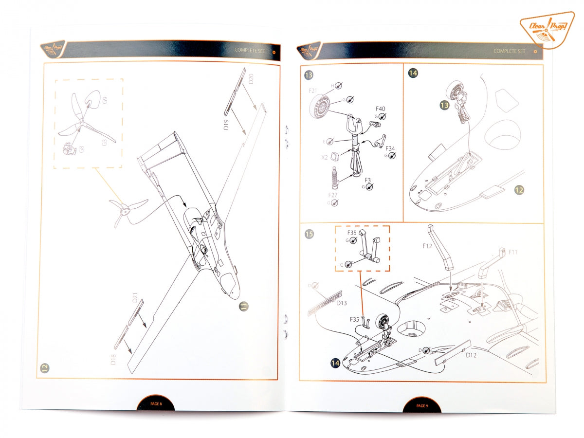 Clear Prop! CP3503 TB.2 UAV Ukrainian Navy STARTER KIT 1/35 – Bild 24