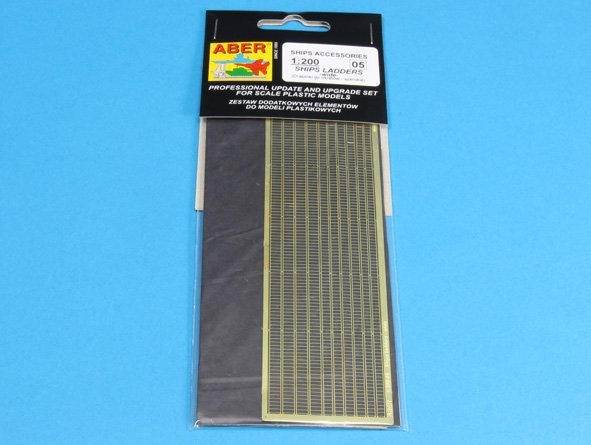Aber 200-05 Ship ladders - wide 1/200 – obrázek 4