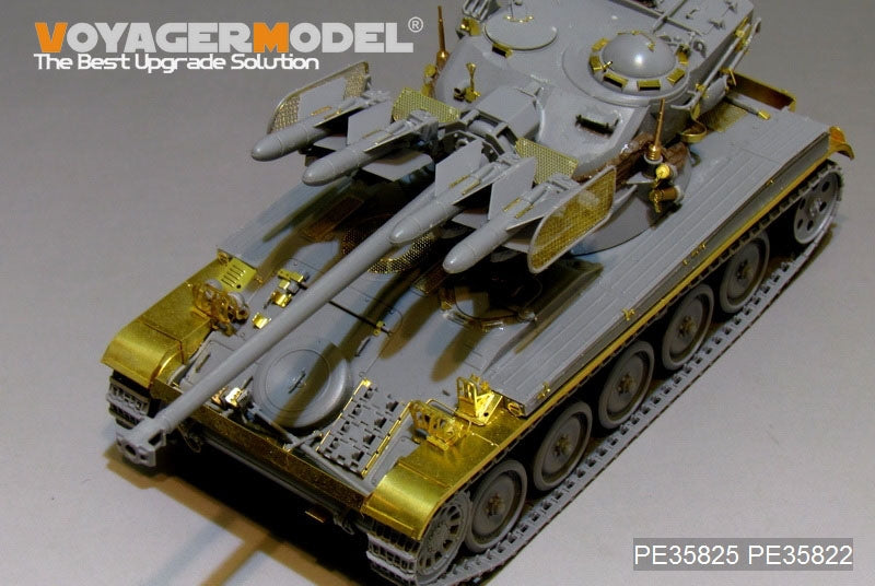 Voyager Model PE35825 Modern French AMX-13/75 w/SS-11 ATGM light tank basic (smoke discharger, Atenna base Include）For TAKOM 2038 1/35 – image 9