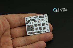 Quinta Studio QD48366 Ju 88A-4 3D-Printed &amp;amp; colored Interior on decal paper (ICM) 1/48 – obrázek 9