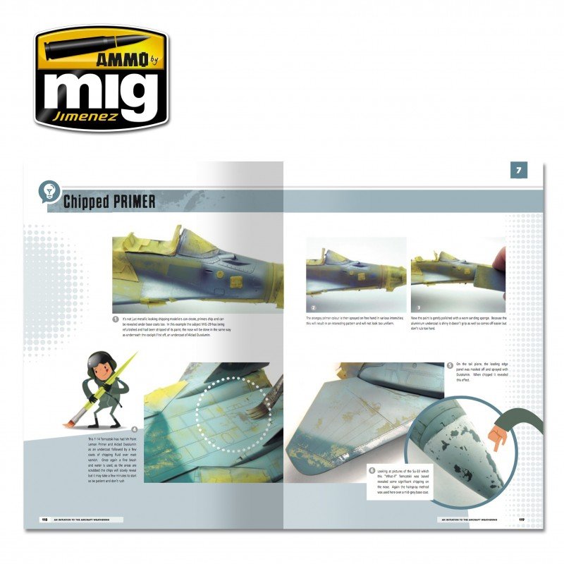 AMMO of Mig Jimenez 6030 MODELLING SCHOOL: AN INITIATION TO AIRCRAFT WEATHERING (English) – image 4