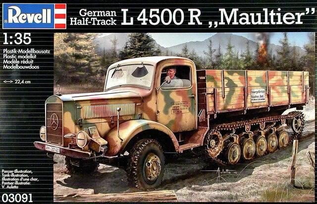 Revell 03091 German HalfTrack L4500R 1/35