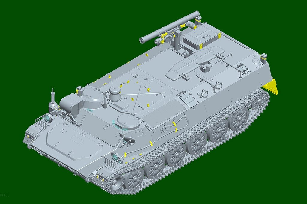 Trumpeter 09605 Russian 9P149 Launching Vehicle w/9K114 Shturm-S ATGM system 1/35 – Bild 5