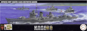 Fujimi 460901 Fune Next Series IJN Kagero-Class Destroyer Kagero w/Crew &amp;amp; Photo-Etched Parts 1/350