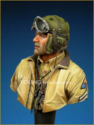 Young Miniatures YM1808 US TANK CREW Europe WWII 1/10 – Bild 5