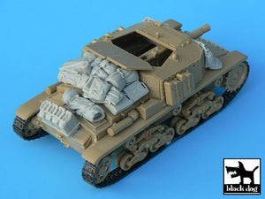 Black Dog T35004 Semovente M40-75/18 accessories set for Tamiya kits 1/35 – obrázek 2