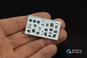 Quinta Studio QDS-48345 F/A-18B 3D-Printed &amp;amp; colored Interior on decal paper (Hasegawa) (Small version) 1/48 – image 5