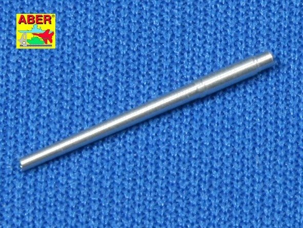 Aber 72L-26 Barrel 37mm M6 for M8 Greyhound,M3, M3A1, M3A3, M3A4 Lee / 37mm M6 US barrel for M8 Greyhound, M3, M3A1, M3A4 Lee 1/72