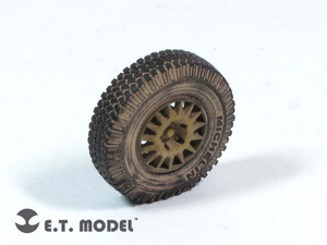 ET Model ER35-029 Defender XD &amp;#39;Wolf&amp;#39; WMIK Road Wheels Type 3 - weighted for HobbyBoss 82446 1/35